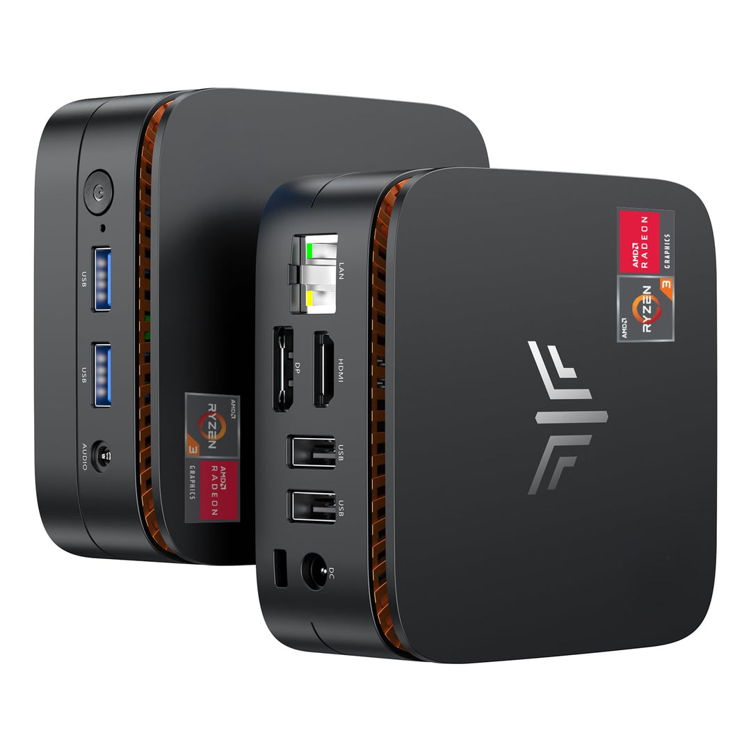 Mini PC Windows 10 Pro,NiPoGi 8GB RAM 128GB Rom Mini Desktop PC Ιntel Celeron J3455, Mini Computer U