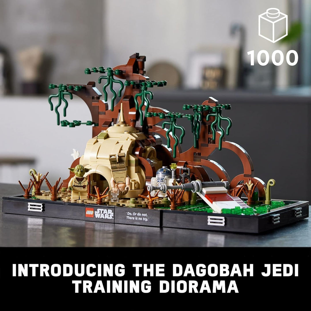 LEGO Star Wars Dagobah Jedi Training Diorama 75330 Building Kit for Adults; Brick-Built Collectible