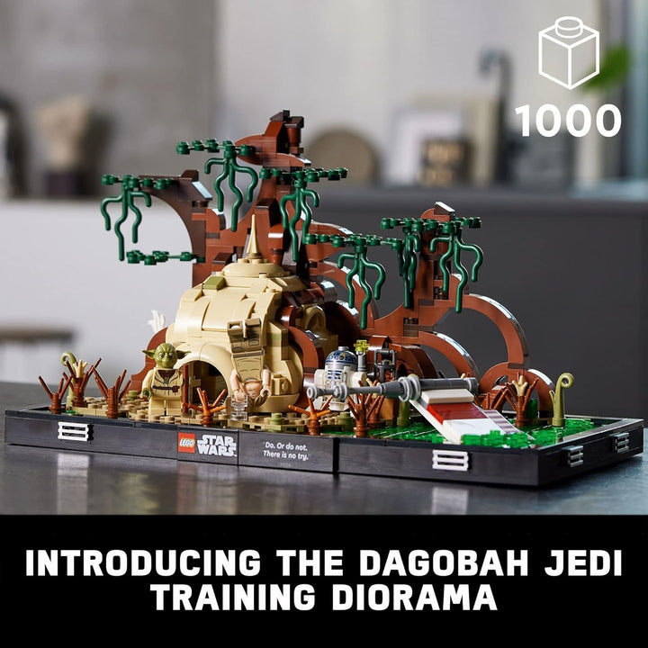 LEGO Star Wars Dagobah Jedi Training Diorama 75330 Building Kit for Adults; Brick-Built Collectible