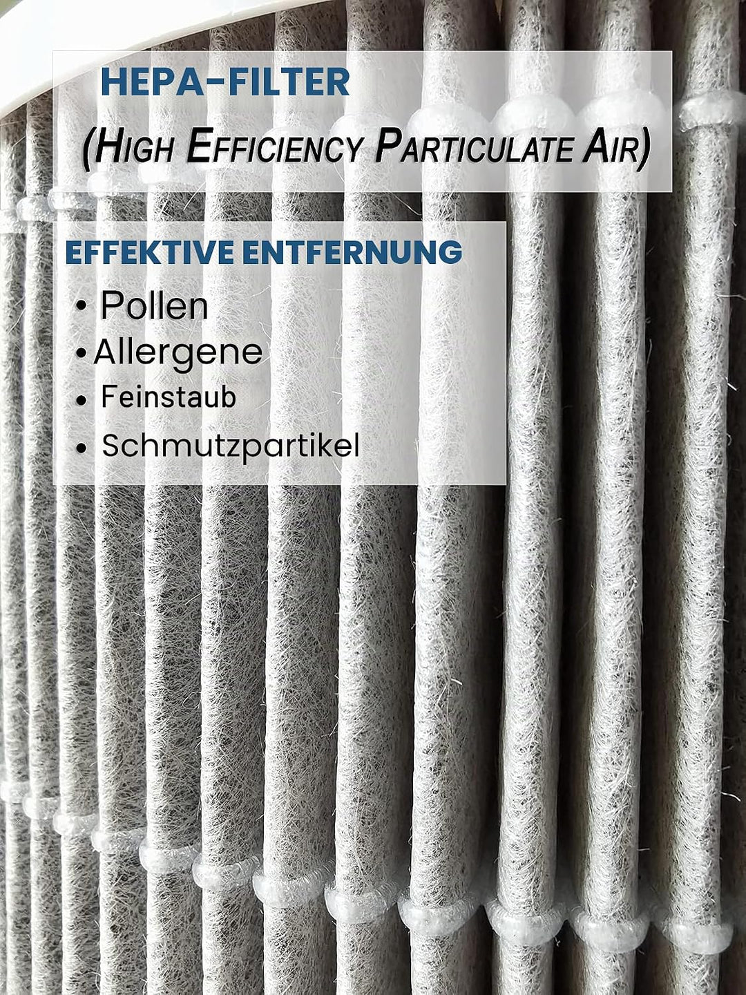 Comedes Filter für Soehnle Airfresh Clean Connect 500 Luftreiniger, 3-in-1 Kombifilter bestehend aus