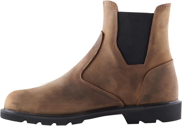 Bogotto Chelsea Motorrad Stiefel 46 EU Braun, 46 EU Braun