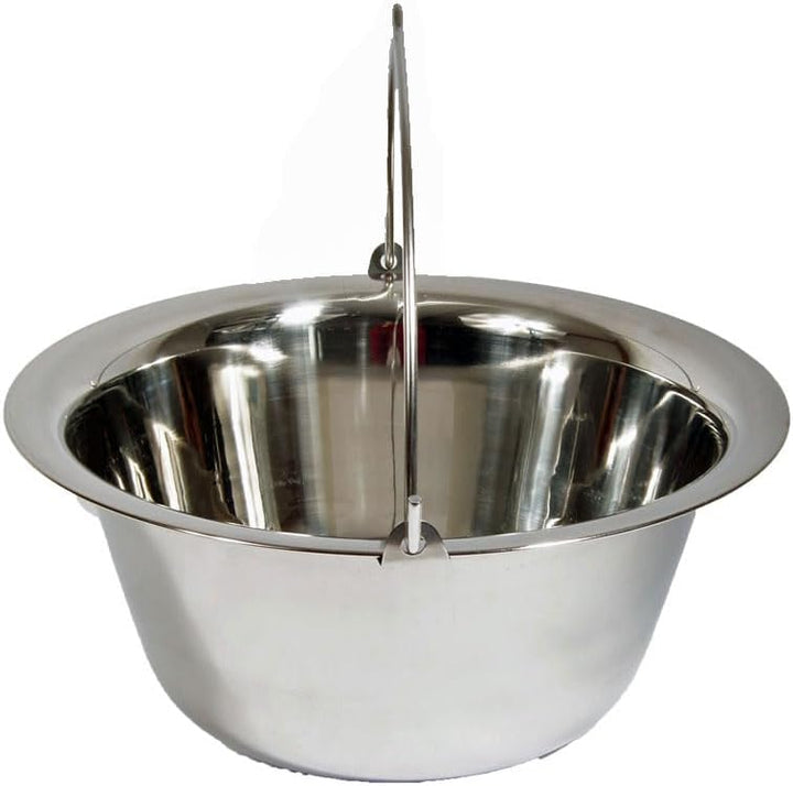 Ungarischer Gulaschkessel Topf Edelstahl Tischkessel Servierkessel Suppentopf 14 Liter