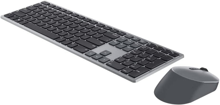 Dell KM7321W, Wireless, Multimedia, Tastatur und Maus Set, US International (QWERTY), schwarz Dell W