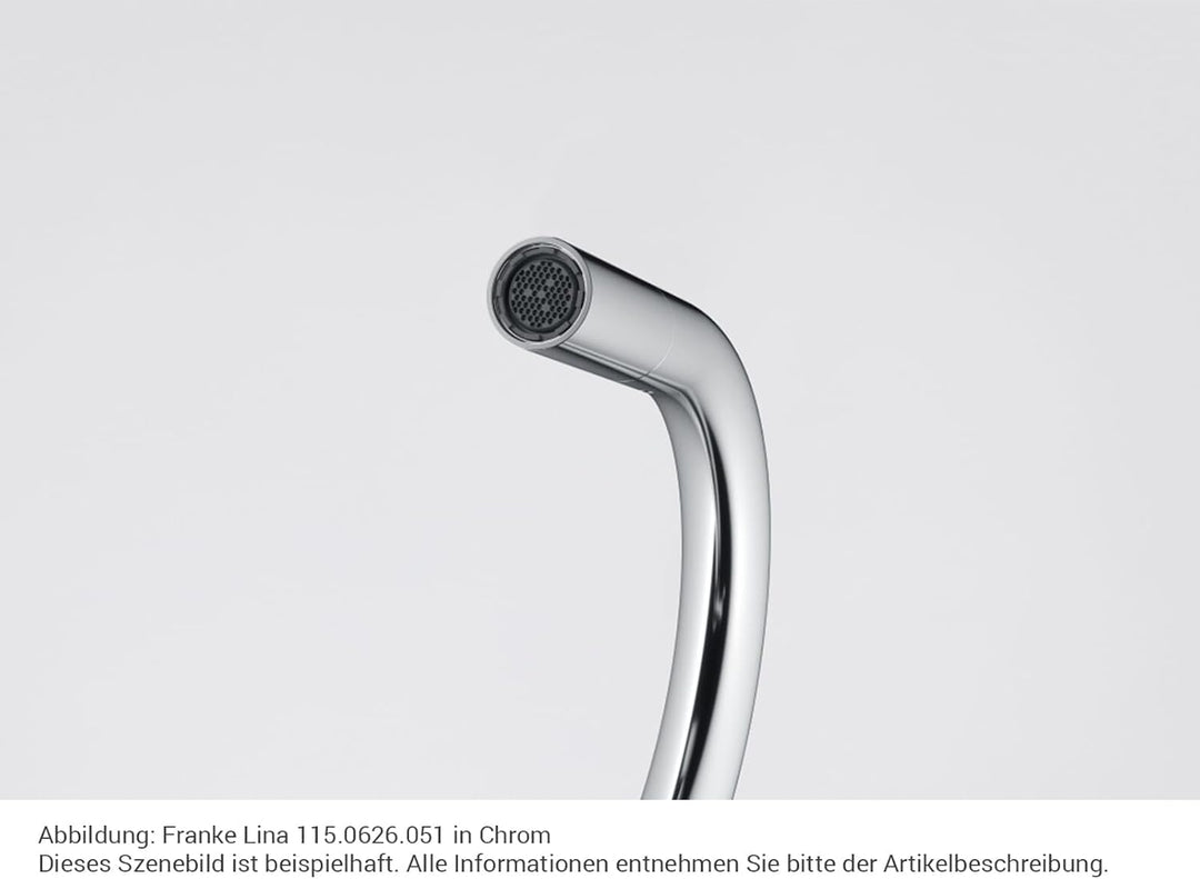 Franke 115.0626.055 LINA PULL-OUT Einhebelmischer, Onyx