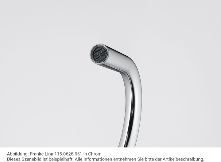Franke 115.0626.055 LINA PULL-OUT Einhebelmischer, Onyx