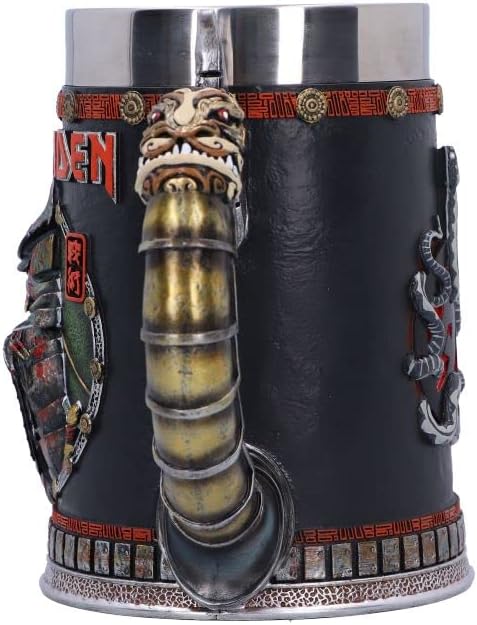 Nemesis Now Offizielles Lizenzprodukt von Iron Maiden Senjutsu, Grau, 15,5 cm