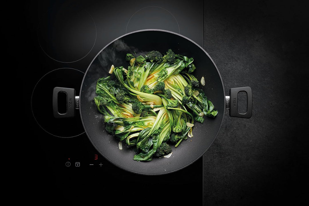 Woll Pfanne, Aluminium, Schwarz, 3 TLG