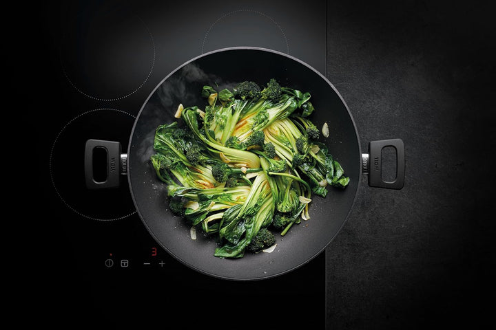 Woll Pfanne, Aluminium, Schwarz, 3 TLG