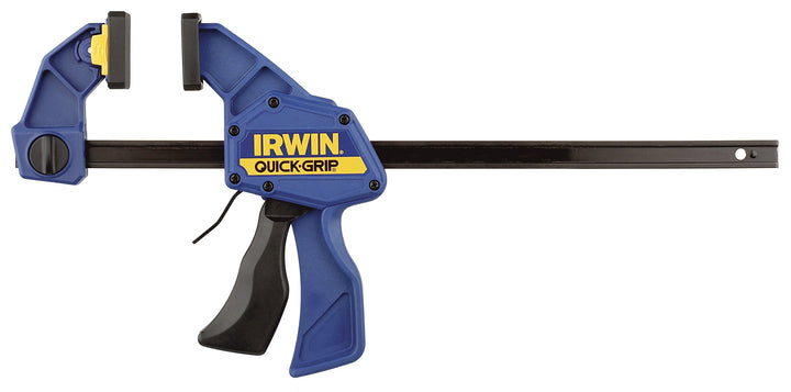 Irwin 1964720 Quick-Change Einhand-Zwinge 300 mm 2 Stück, Haltekraft 135 kg, Spreizfunktion, T5122QC