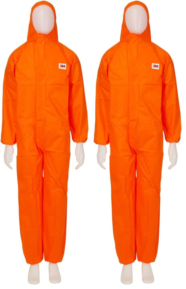 3M 4515 Schutzanzug, Typ 5/6, Grösse S, Orange (Packung mit 2) S (Packung mit 2) Orange, S (Packung
