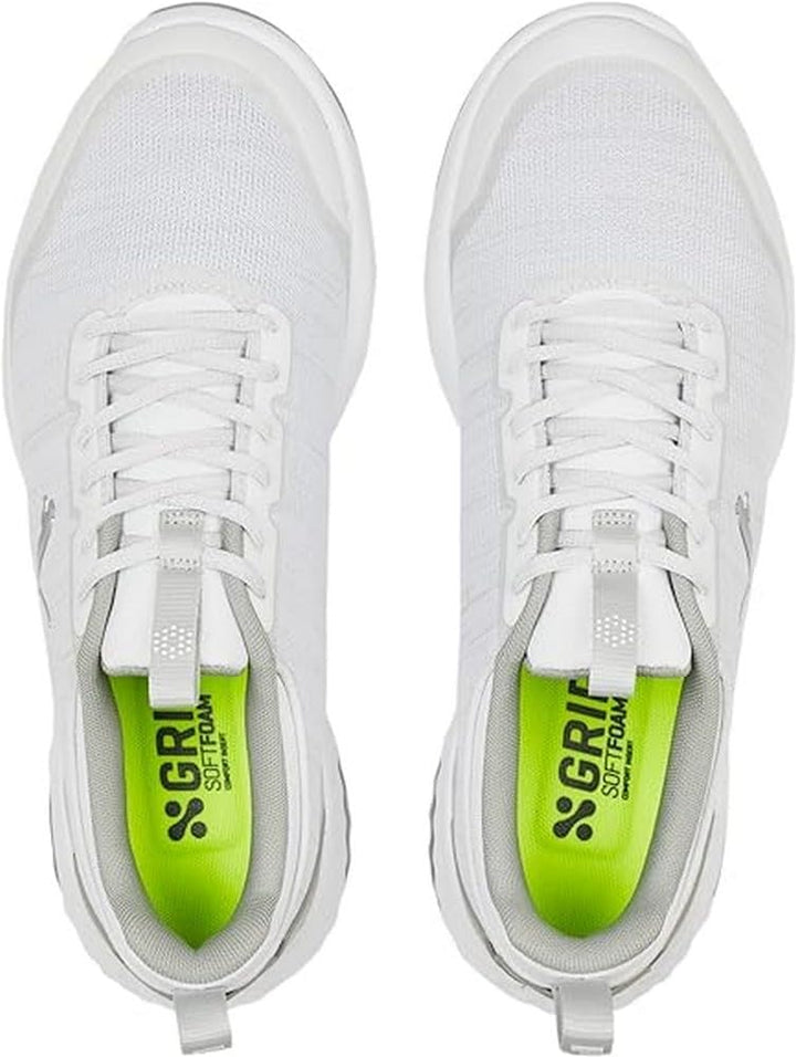 PUMA Herren Fusion Pro Golfschuh 41 EU Puma Weiss Puma Silber Flach Hellgrau, 41 EU Puma Wei&#xDF; P