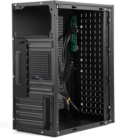 Micro ATX Case PC Gehäuse : MATX Gehäuse Mini PC ITX Desktop Computer Gehäuse Unterstützung Micro AT