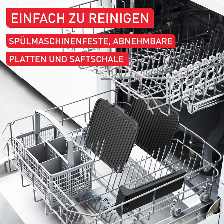 Tefal SuperGrill 3in1 Kontaktgrill, BBQ-Funktion, Ofenposition mit 3 Höhen, 600 cm² Grillfläche, reg