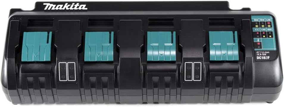 Makita Power Source Kit 18V mit DC 18 SF 4-fach Ladegerät + 4x BL1840B Akku 4,0Ah