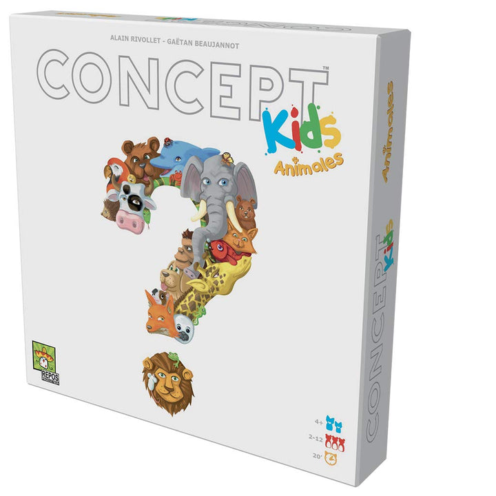 Repos Production CKASP01 Animal UNbox JETZT-Konzept Kids-Brettspiel auf Spanisch, bunt Concept Kids,