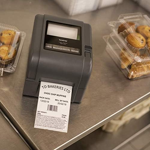 Brother Etikettendrucker TD-4420TN (Thermotransfer, LAN, 203 DPI)