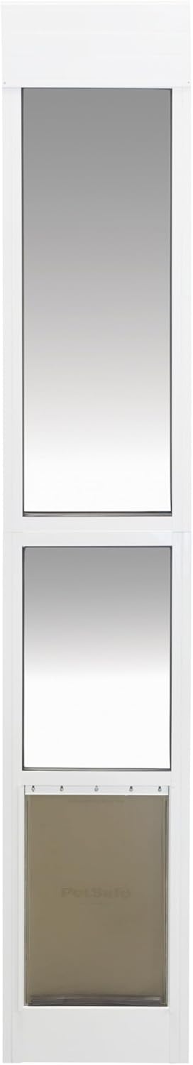 PetSafe Glas-Schiebetür für Haustiere mit Haustierklappe, Zum Einbau in Glas-Schiebetüren, Robuster
