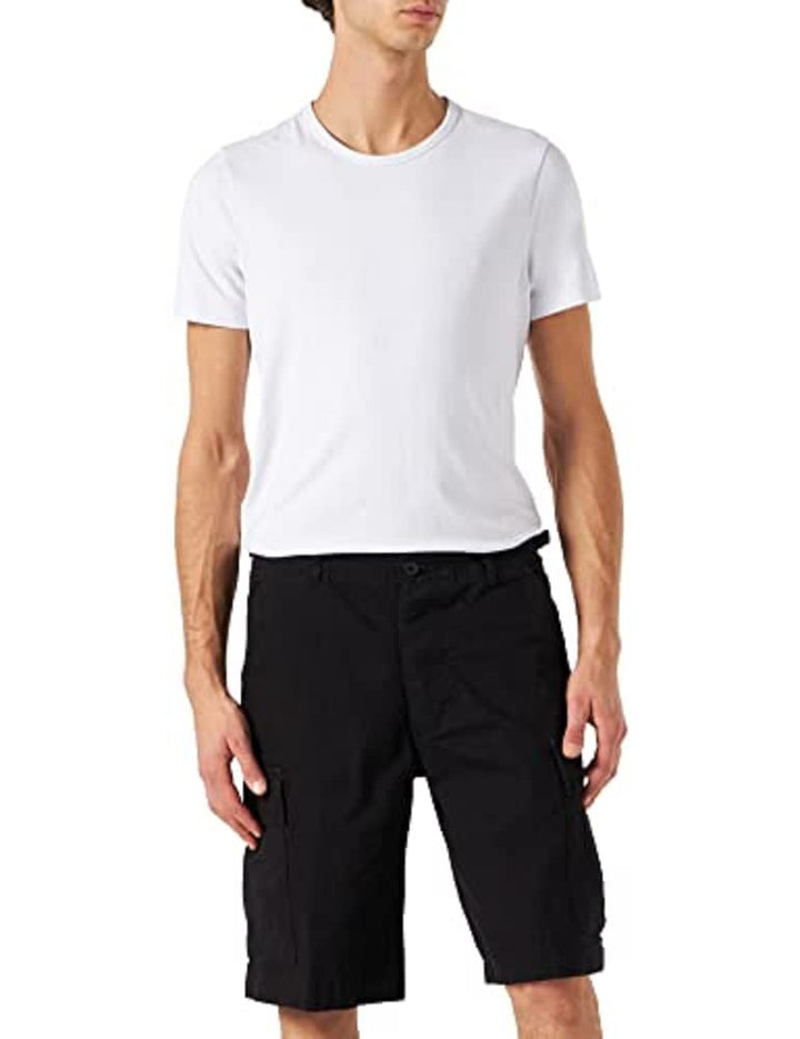 Mil-Tec Herren Ripstop Hemd S Schwarz, S Schwarz