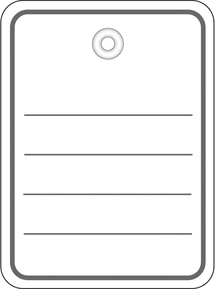 HERMA 6840 Warenanhänger mit Öse (48 x 65 mm, gross, Fadenlänge ca. 8 cm) Anhängeschilder aus Karton