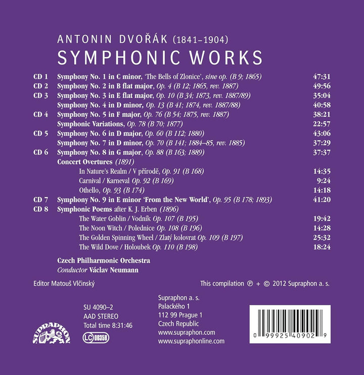 Sinfonische Werke, Audio-CD