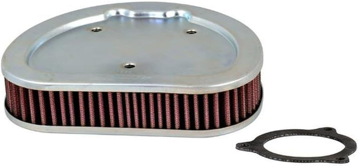 K&N HD-1508 Motorrad Tauschluftfilter, Rot