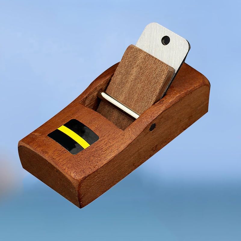 HOMSFOU Mini Handhobel Holz Hobel 11X11X11 Cm Präzises Werkzeug Für Feine Holzarbeiten Tischlerhandh