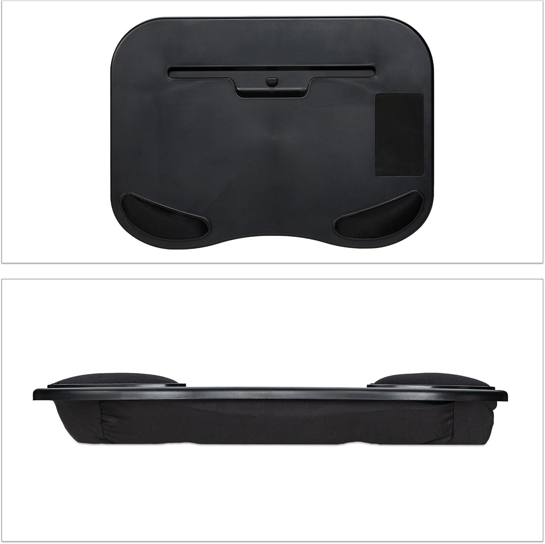 Relaxdays Kniekissen Laptop, Handpolster, Handy-Ablage, Knietablett ergonomisch, für Tablet 11 Zoll,