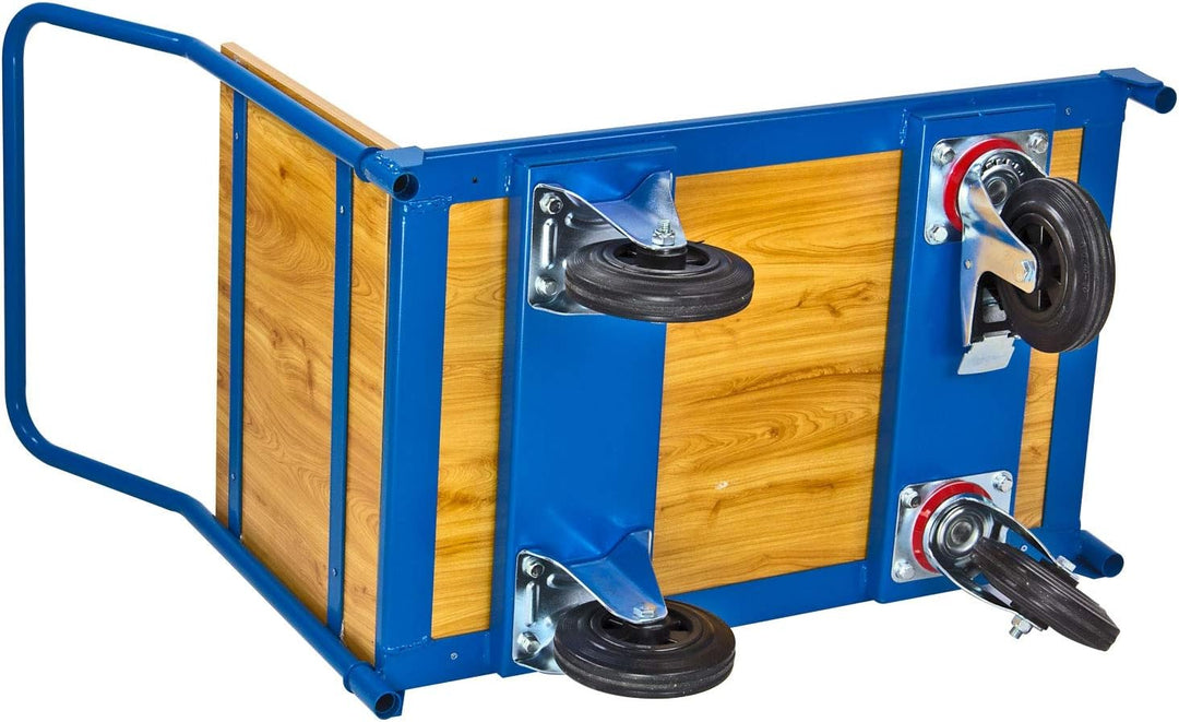 ADB Transportwagen L740xB500 mm Plattenwagen Ladefläche Handwagen Transportkarre Magazinwagen, L740x