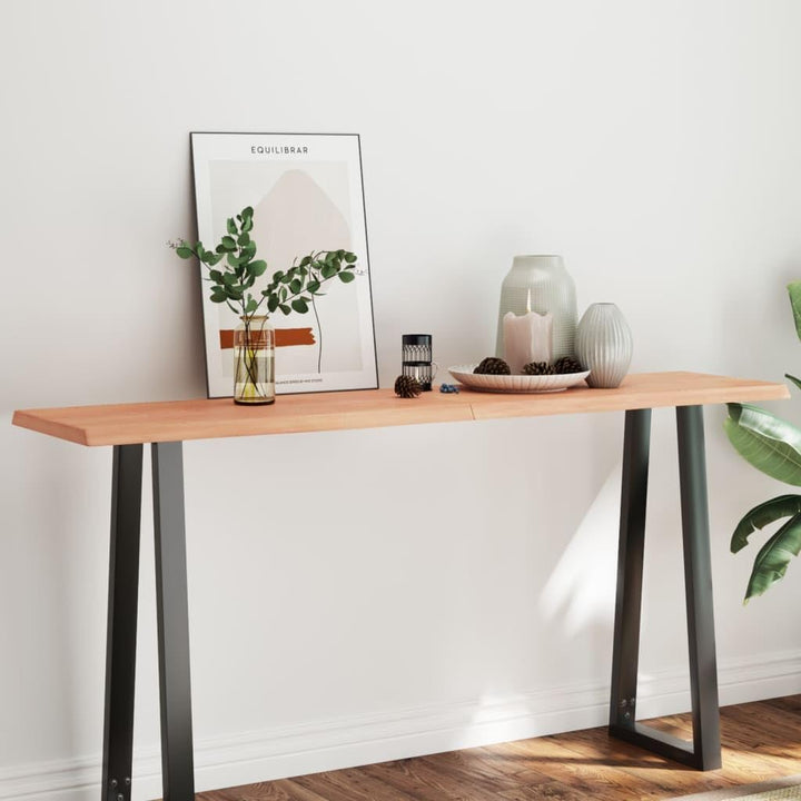 vidaXL Tischplatte, Holzplatte für Tisch Esstisch Couchtisch, Massivholzplatte Handgefertigt mit Bau
