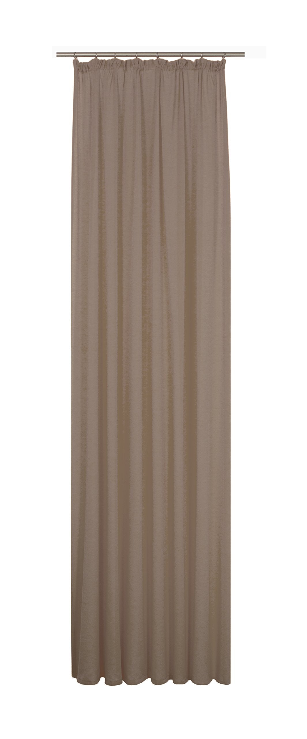 Wirth Fertigschal Lorca mit Kräuselband, Polyester, Rot, 180 x 142 cm