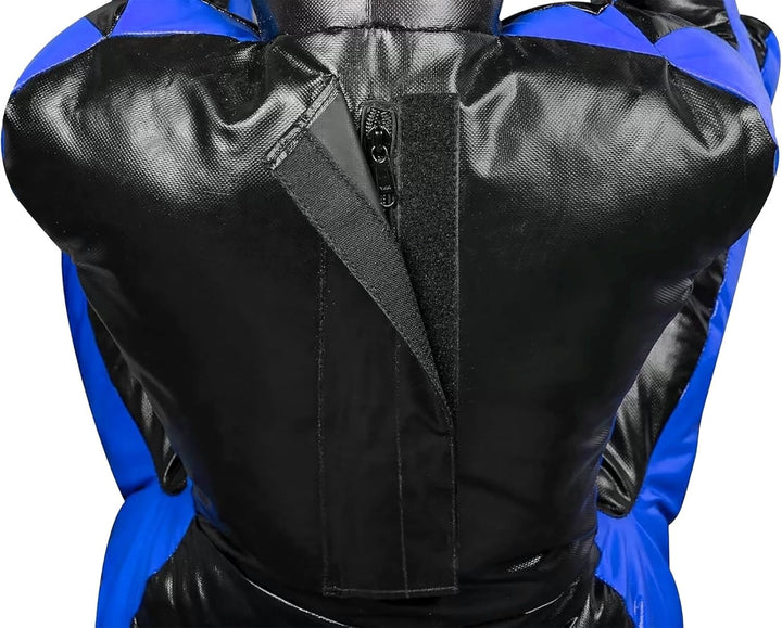Self-Defense Training Alien Vinyl Dummy 180cm Blue MMA BJJ Wrestling Grappling ungefüllt