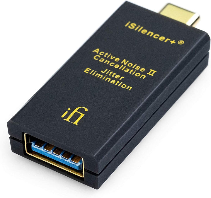 iFi iSilencer+ USB-Audiogeräuschunterdrücker/Unterdrücker/Adapter - System-Upgrade (Typ C bis A), Ty