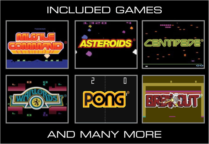 My Arcade DGUNL-7015 Atari Pocket Player Pro Handheld Portable Gaming System 100 Games