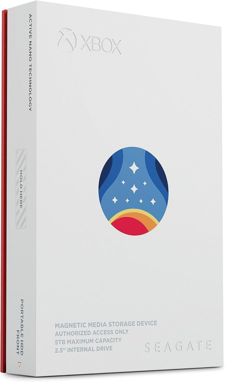 Seagate FireCuda Gaming HDD 5 TB, tragbare externe Festplatte, PC Gaming, Starfield Special Edition,
