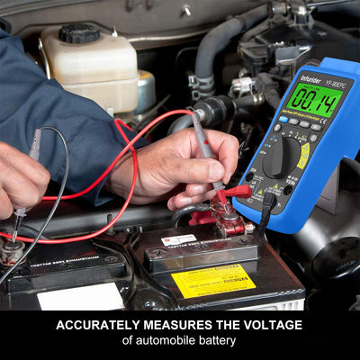 INFURIDER Digital Multimeter,4000 zählt Auto-Ranging YF-90EPC Voltmeter Amperemeter für AC/DC Spannu