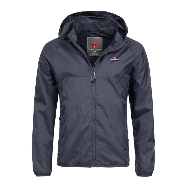 Höhenhorn Rigi Herren Regen Jacke Outdoor Rain Freizeitjacke Kapuze Regenjacke L Night-Blue, L Night
