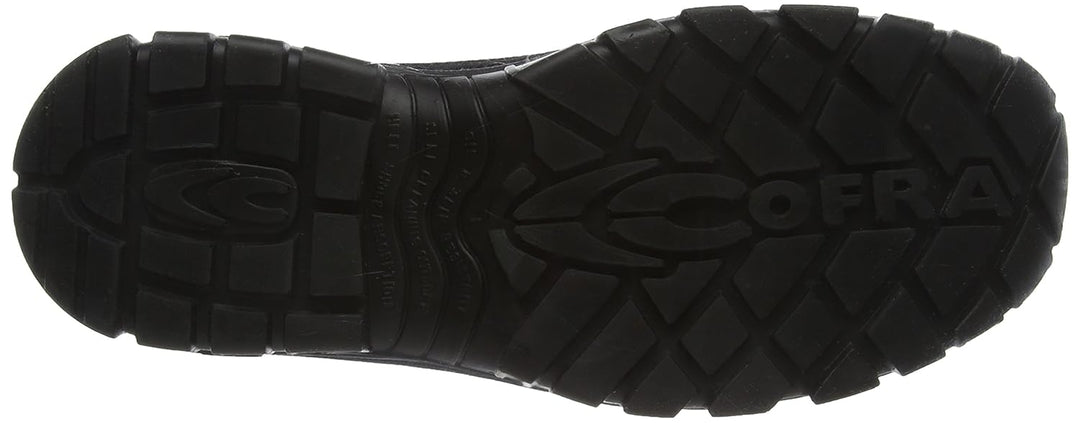 Cofra 13000-000.W42 AEGIR S1 P ESD SRC Sicherheitsschuhe, Schwarz/Orange, Grösse 42 42 EU, 42 EU