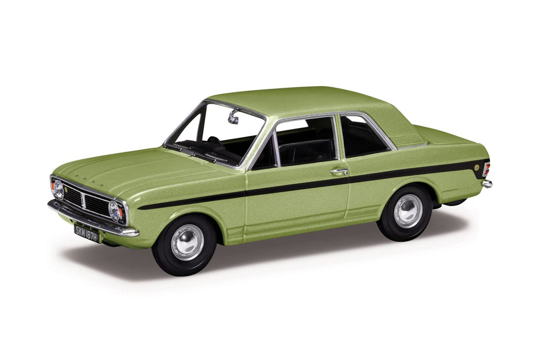 Ford Cortina MK2 Lotus – Farngrün – Corgi Vangaurds Druckguss-Modell