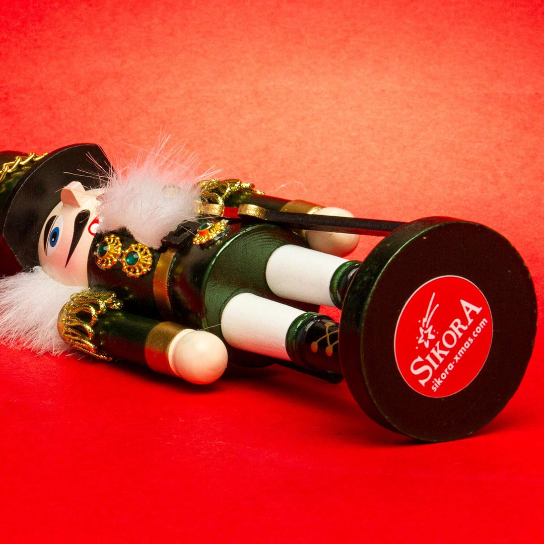 SIKORA NK-I Deko Nussknacker Figur aus Holz Verschiedene Motive 3 Grössen, Grösse:Höhe ca. 20 cm, Fa