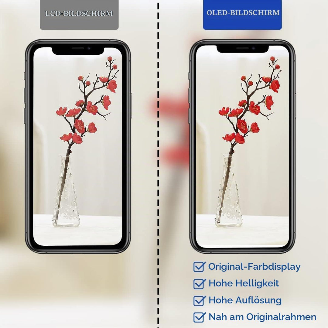 EFaith für iPhone 11 Pro Display 5,8" Ersatzbildschirm 3D Touchscreen Digitizer Assembly mit Reparat