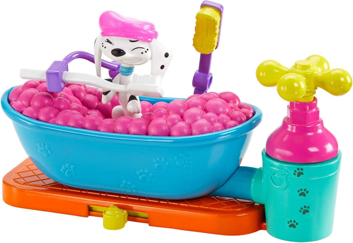 Mattel GBM47 Disney Das Haus der 101 Dalmatiner Bürstenbad, Mehrfarbig