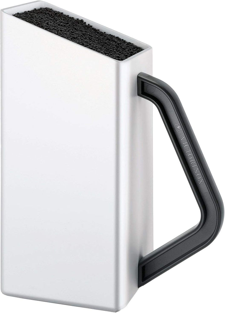 Victorinox Swiss Classic Messerblock ohne Inhalt, Messer-Aufbewahrung, Kompaktes Design, weiss, Weis