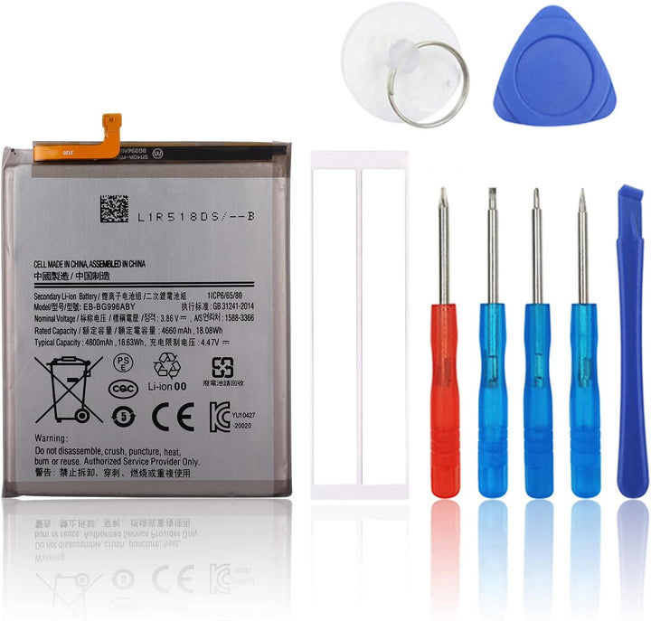 SwarKing Ersatz Akku Kompatibel mit Samsung Galaxy S21+ Plus 5G SM-G996 EB-BG996ABY with Toolkit