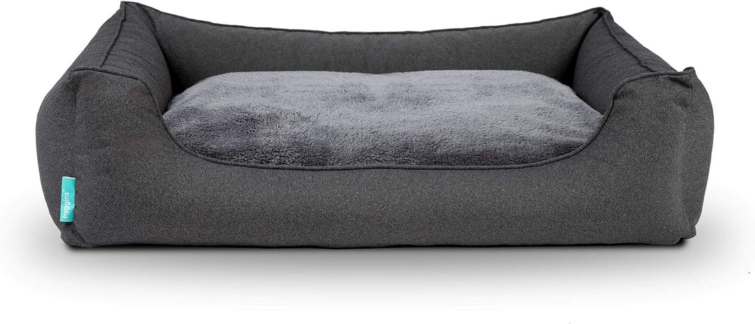 Hyggins Dreamer Perfect Hundebett | Wendekissen orthopädisch | Bezug abnehmbar und waschbar | Boden