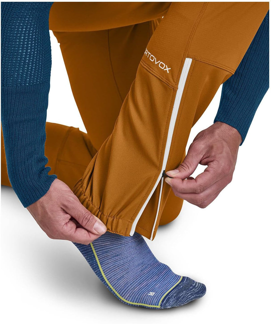 ORTOVOX Herren Berrino Pants Hose S Blau (Dark Pacific), S Blau (Dark Pacific)