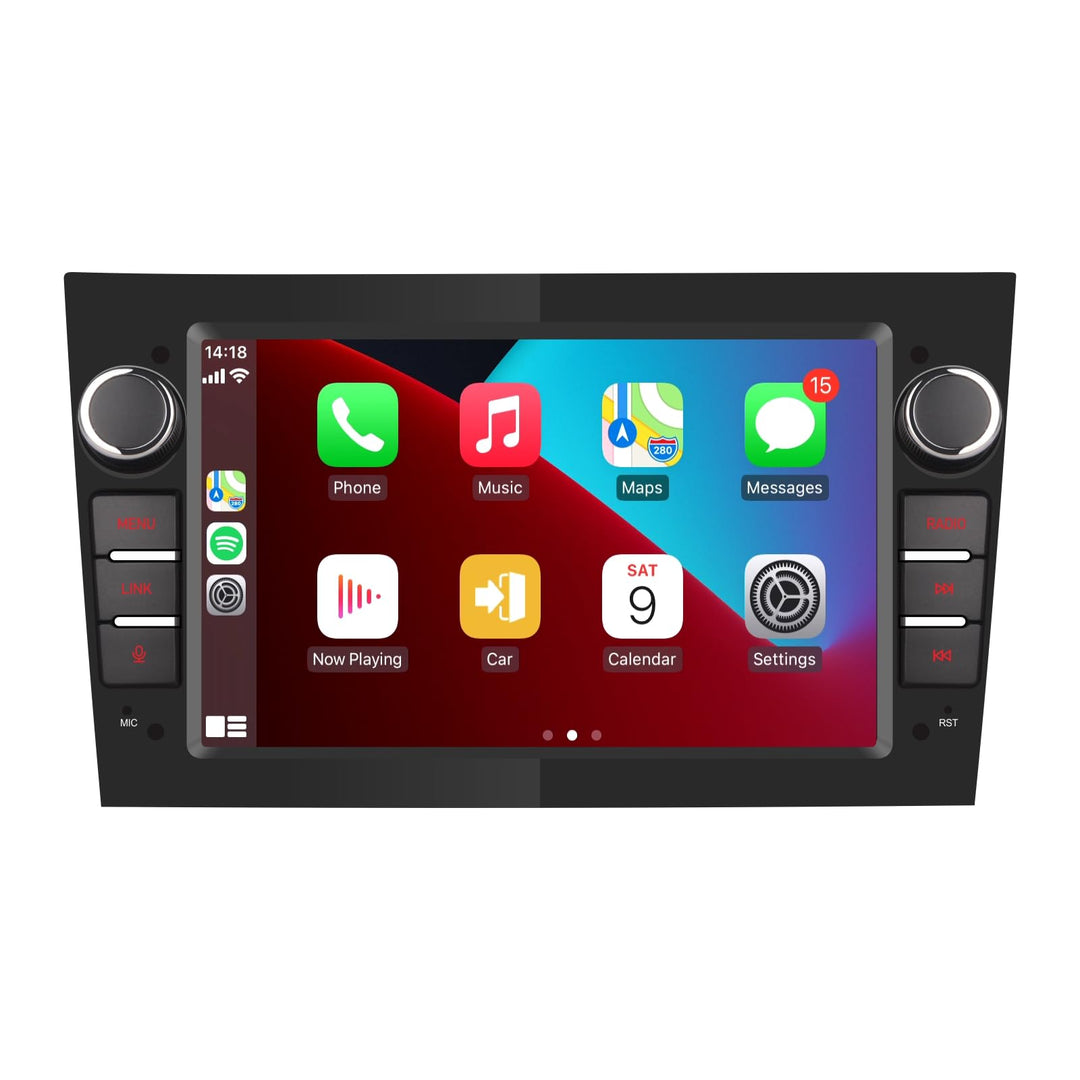 Autoradio kompatibel mit drahtlos Carplay/Android Auto für OPEL Antara Zafira Corsa Vivaro Combo mit