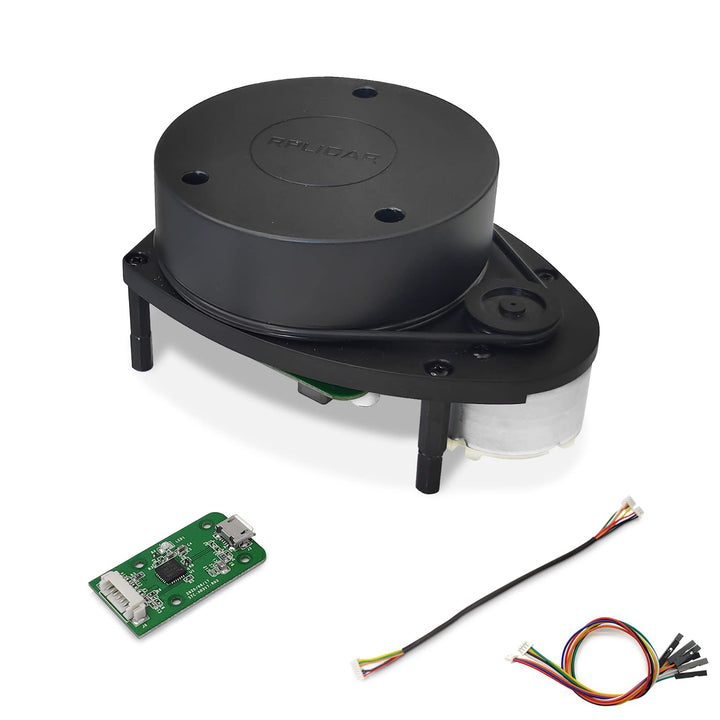 Slamtec RPLIDAR A1 2D 360 Grad 12 Meter Scanradius LIDAR-Sensorscanner zur Vermeidung von Hinderniss