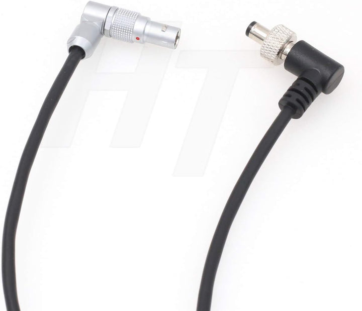HangTon gedreht rechtwinklig 0B 2 Pin zum verriegelnden DC Barrel Stromkabel für Z Cam E2-F6 S6 F8 K