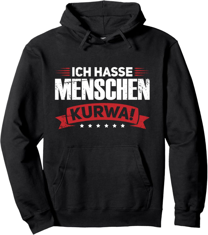 Pole Kurwa Polnische Flagge Pullover Hoodie