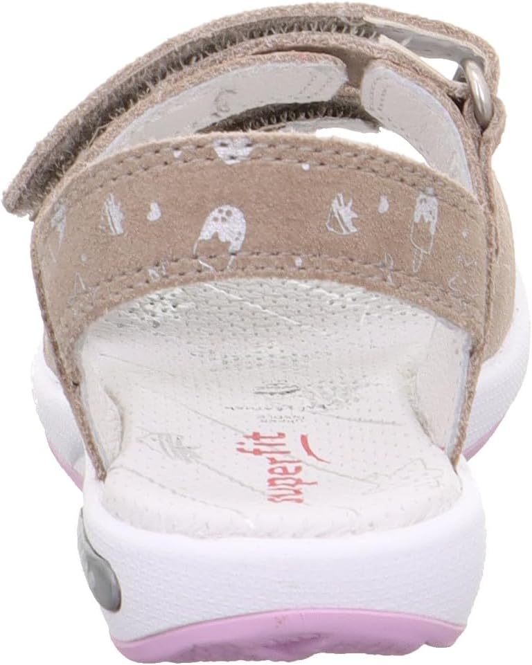 Superfit Mädchen EmilySandale 28 EU Beige 4000, 28 EU Beige 4000